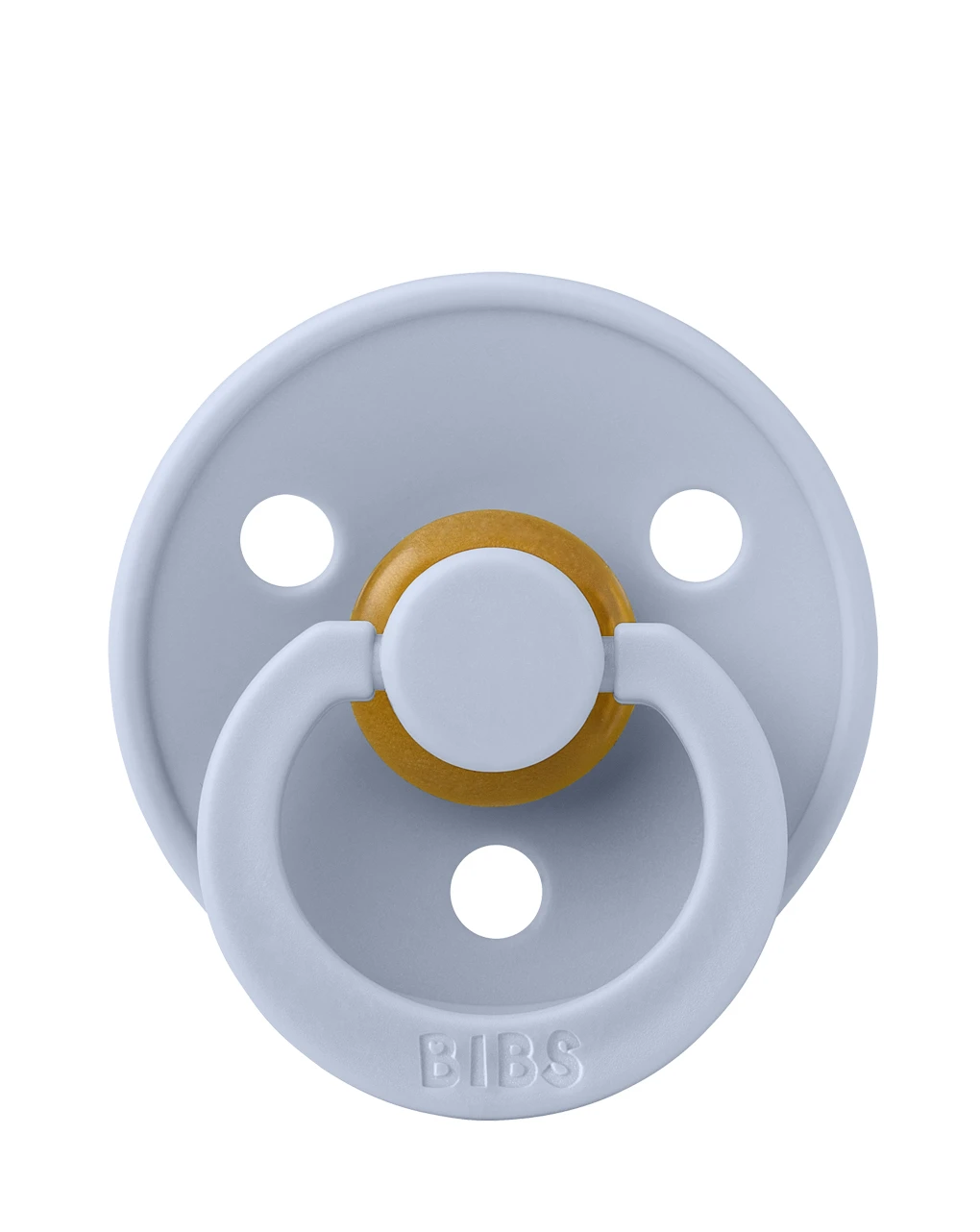 Set 2 Ciucci Tettarella Tonda In Gomma Naturale 0/6 Mesi - Colore Khaki E Dusty Blue - Bibs 5 Set 2 Ciucci Tettarella Tonda In Gomma Naturale 0/6 Mesi - Colore Khaki E Dusty Blue - Bibs - immagine 3