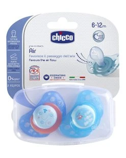 2 Succhietti Air Silicone 0-6m Azzurro -Chicco Shop 152b7980 xz 000000000000558211 02