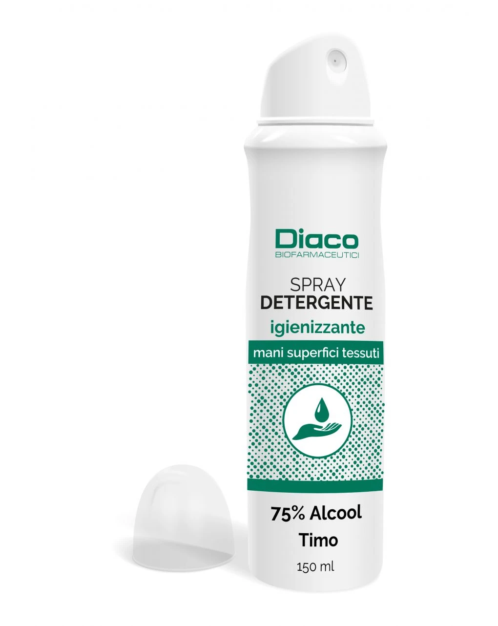 Spray Diaco Igienizzante Per Mani/superfici 150ml 3 Spray Diaco Igienizzante Per Mani/superfici 150ml