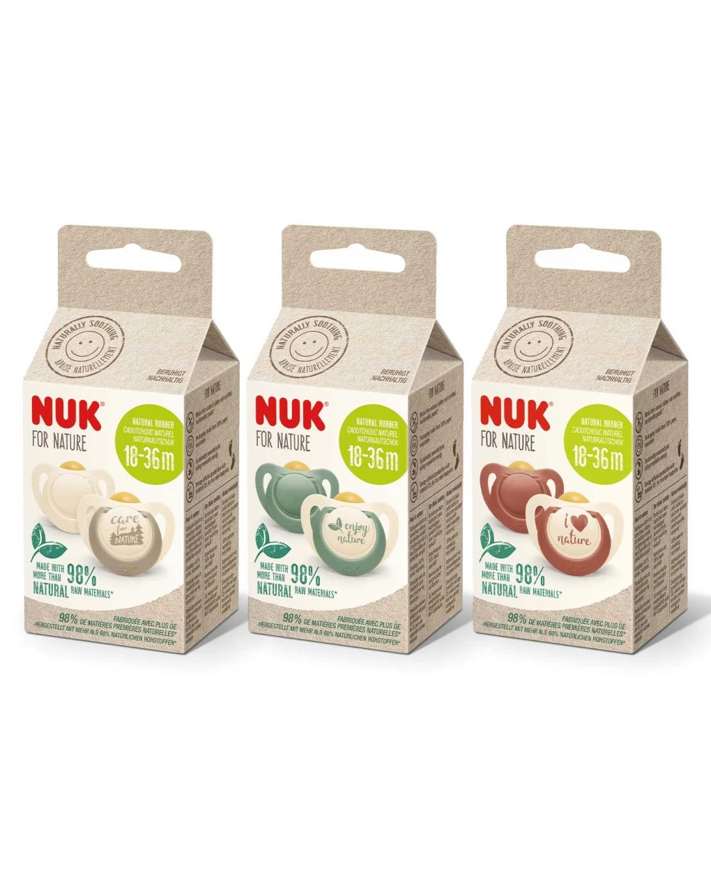 Succhietti Nuk For Nature Lattice 18-36 Mesi 2pz 4 Succhietti Nuk For Nature Lattice 18-36 Mesi 2pz - immagine 2