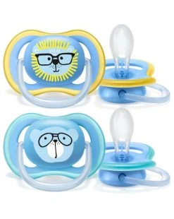 Avent 2 Succhietti Ultra Air 18m+ Azzurro