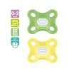 2 Pz Succhietti Comfort 0-2m Silicone, Neutro - Mam