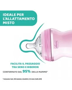 Chicco - Biberon Naturalfeeling Bimba, 6m+, 330 Ml, Flusso Veloce 9 Chicco - Biberon Naturalfeeling Bimba, 6m+, 330 Ml, Flusso Veloce -Chicco Shop 2cd60674 xz 000000000000698998 03