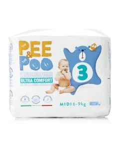 Pee&amp;poo - Midi Tg 3 45 Pz