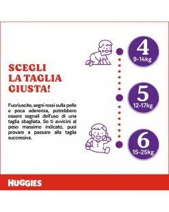 Pannolini Huggies Extra Care Mutandina Tg. 4 (9-14 Kg) - Formato Da 26 Pannolini -Chicco Shop 38318848 xz hug9401581 4