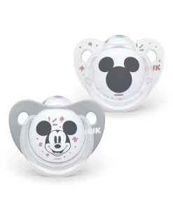 Nuk Succhietto Tl Disney Mickey_grey_silicone 0-6 2pz -Chicco Shop 41cc3fdd xz 000000000000691480 01