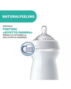 Chicco - Biberon Naturalfeeling Neutro, 6m+, 330 Ml, Flusso Veloce 11 Chicco - Biberon Naturalfeeling Neutro, 6m+, 330 Ml, Flusso Veloce -Chicco Shop 4b40d56b xz 000000000000698997 04
