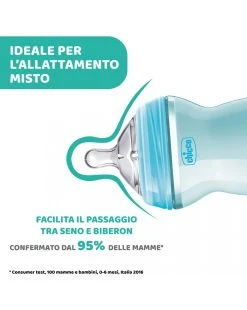 Chicco - Biberon Naturalfeeling Bimbo, 6m+, 330 Ml, Flusso Veloce -Chicco Shop 534acfa3 xz 000000000000698999 03