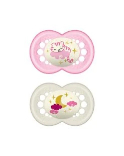 Succhietti Original Night 6+ Caucciù Conf. Doppia Luna/stelle