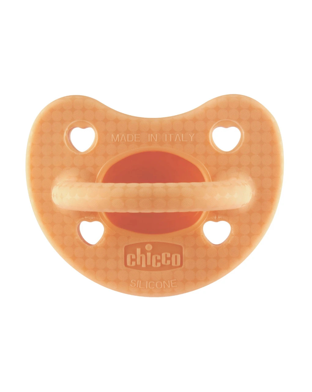 Gommotto Silicone Luxe 2-6m 1pz Arancio - Chicco 3 Gommotto Silicone Luxe 2-6m 1pz Arancio - Chicco