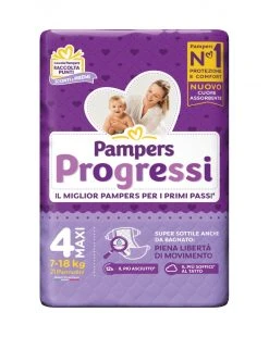Progressi Taglia 4 Maxi X21 - Pampers