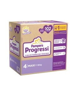 Progressi Taglia 4 Maxi Pacco Scorta X102 - Pampers