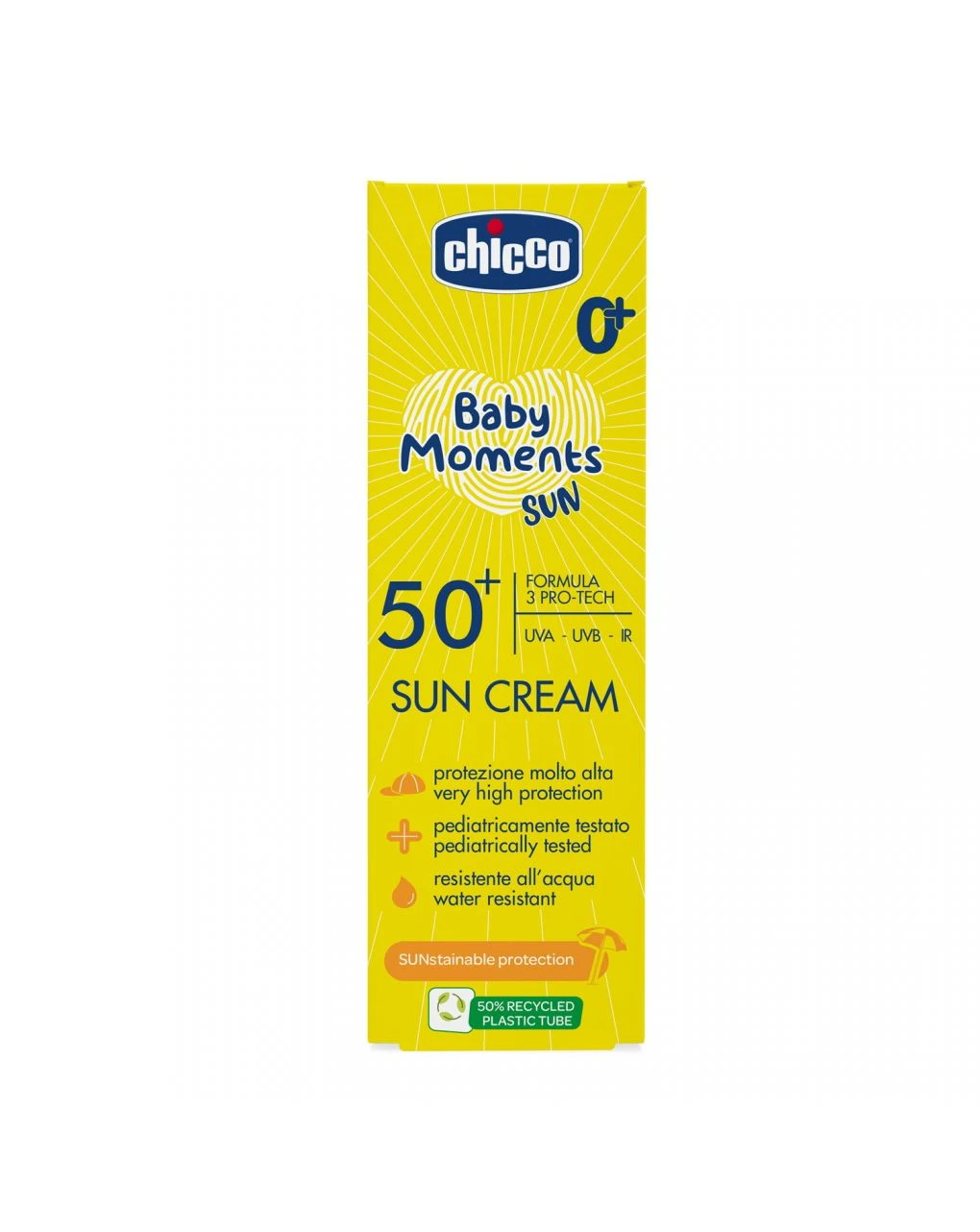 Crema Solare Spf50+ 75ml - Chicco 4 Crema Solare Spf50+ 75ml - Chicco - immagine 2