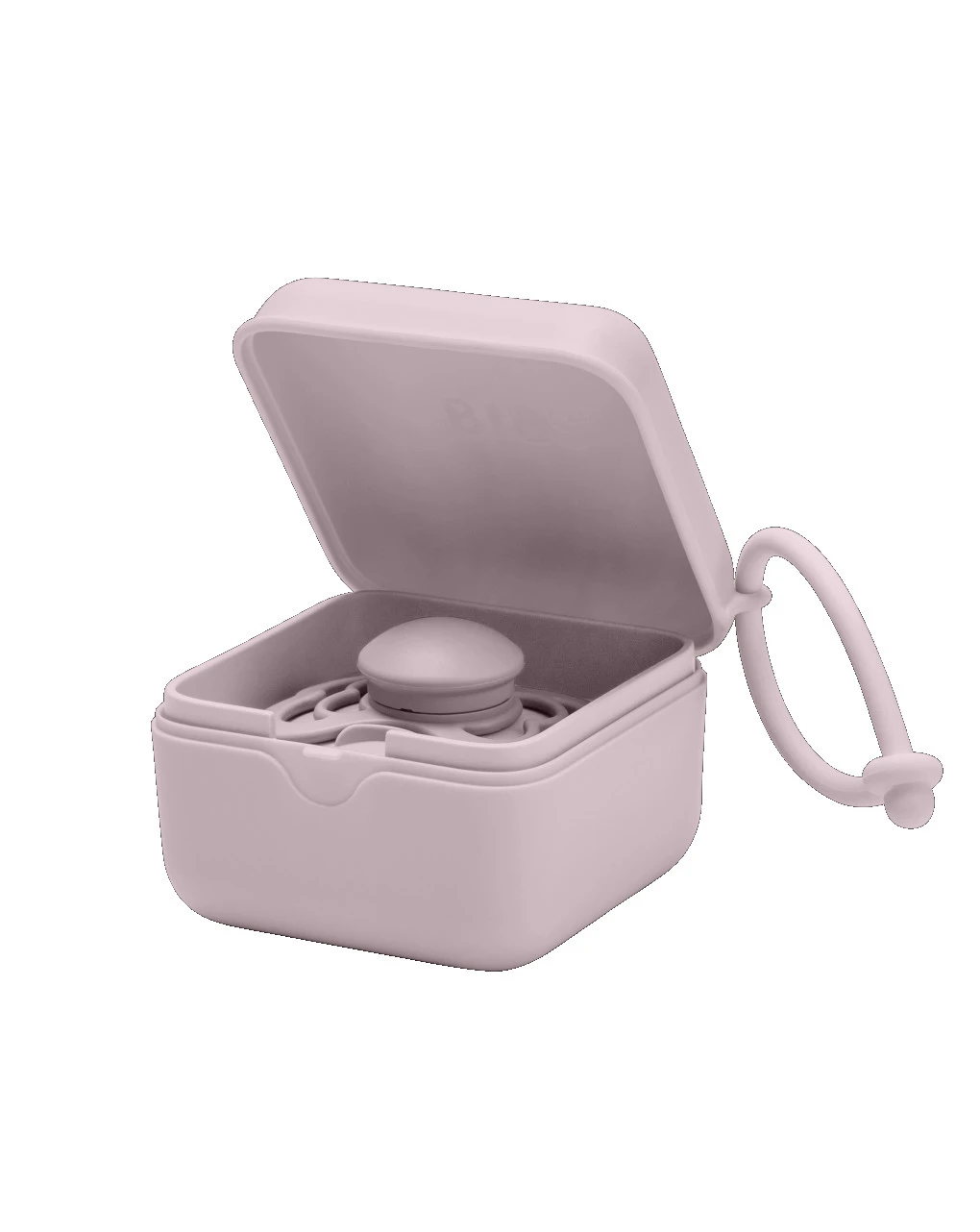 Scatola Porta Ciuccio Dusky Lilac - Bibs 5 Scatola Porta Ciuccio Dusky Lilac - Bibs - immagine 3