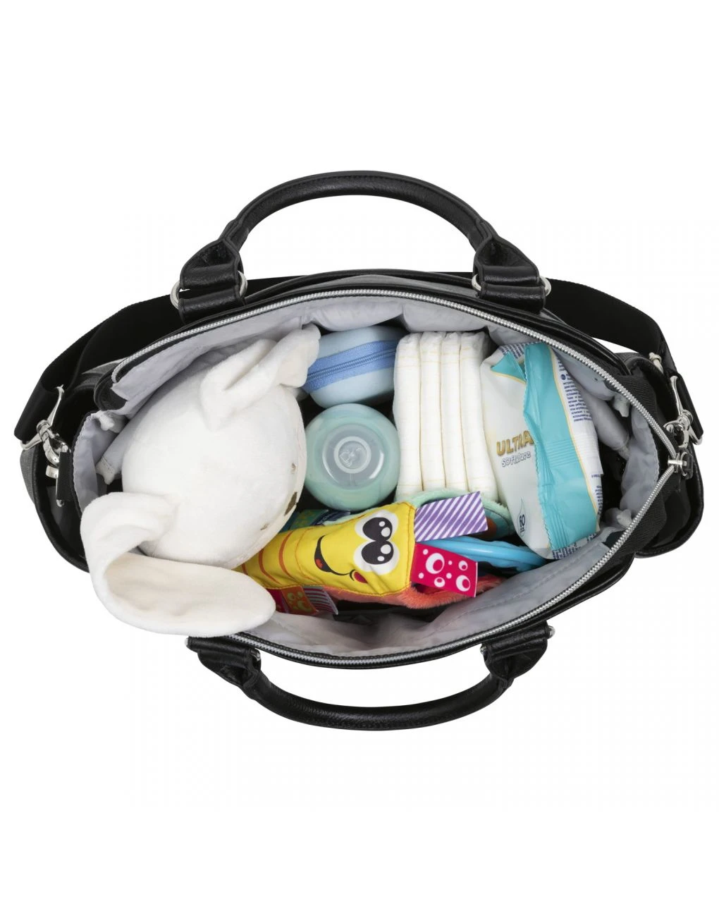 Borsa Mysa Per Trio Black Satin - Chicco 5 Borsa Mysa Per Trio Black Satin - Chicco - immagine 3