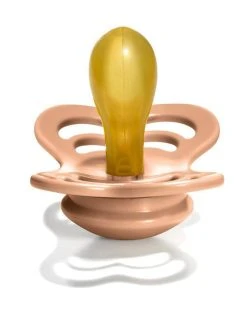 Set 2 Ciucci Tettarella Simmetrica In Gomma Naturale 0/6 Mesi - Colore Vaniglia E Pesca - Bibs -Chicco Shop 765d7506 xz 1345915 2