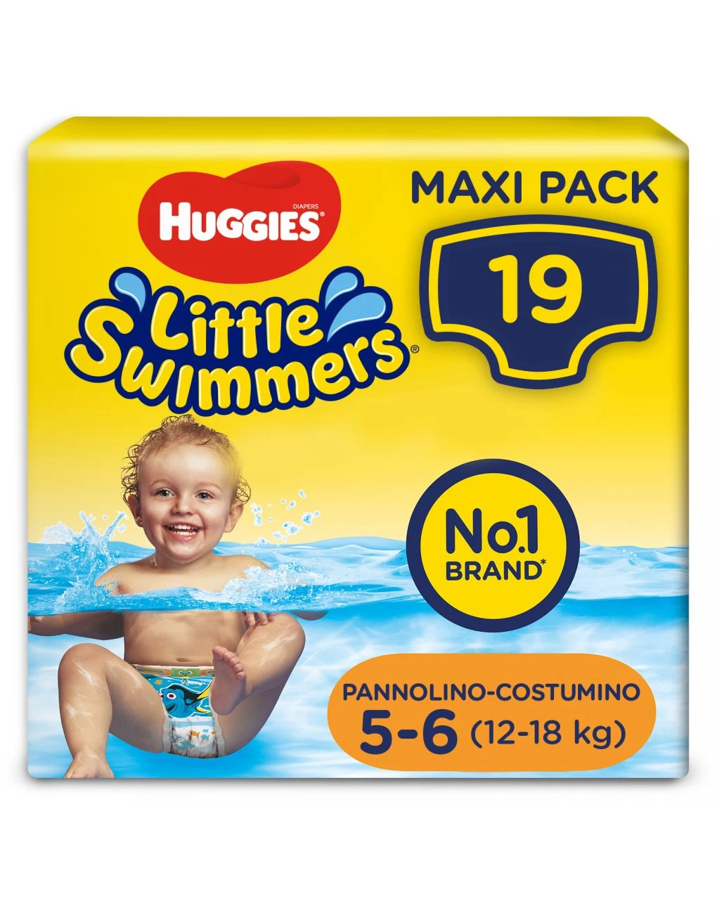 Huggies – Little Swimmers Pacco Doppio Tg. 5-6 (19 Pannolini) 3 Huggies – Little Swimmers Pacco Doppio Tg. 5-6 (19 Pannolini)