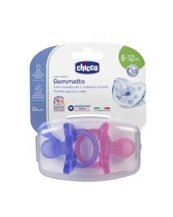 Gommotto Physio Silicone Bimba 6-12m 2pezzi