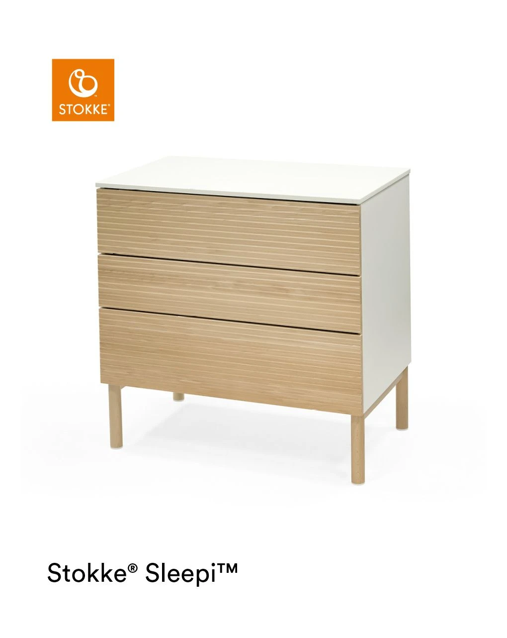 Struttura Per Cassettiera Sleepi™ Natural - Stokke® 3 Struttura Per Cassettiera Sleepi™ Natural - Stokke®