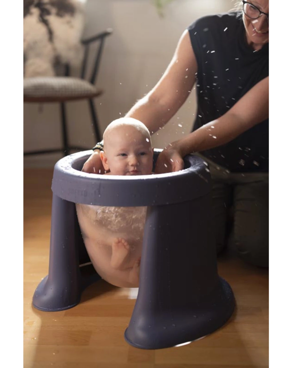 Vaschetta Pieghevole Salvaspazio Azzurra - Softtub 12 Vaschetta Pieghevole Salvaspazio Azzurra - Softtub - immagine 10