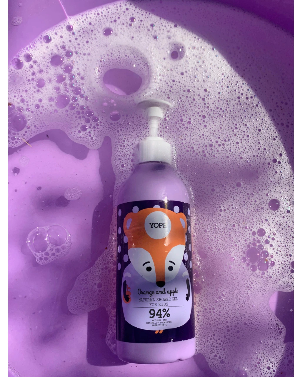 Yope - Gel Doccia Bimbi Orange & Apple 4 Yope - Gel Doccia Bimbi Orange & Apple - immagine 2