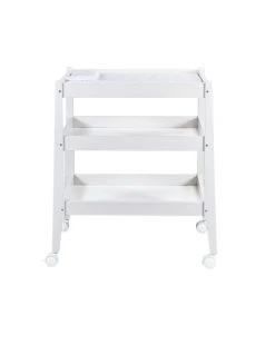 Mobile Fasciatoio Con Materasso E Cuscinetto In Spugna Bianco - Picci