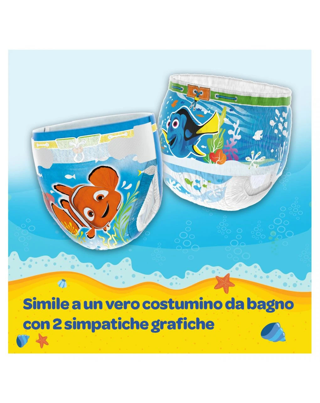 Huggies – Little Swimmers Pacco Doppio Tg. 5-6 (19 Pannolini) 6 Huggies – Little Swimmers Pacco Doppio Tg. 5-6 (19 Pannolini) - immagine 4