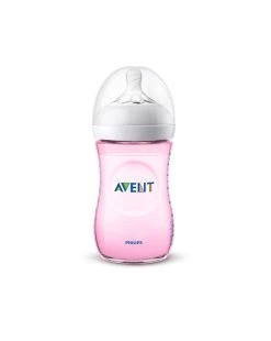Biberon Natural Rosa 260ml