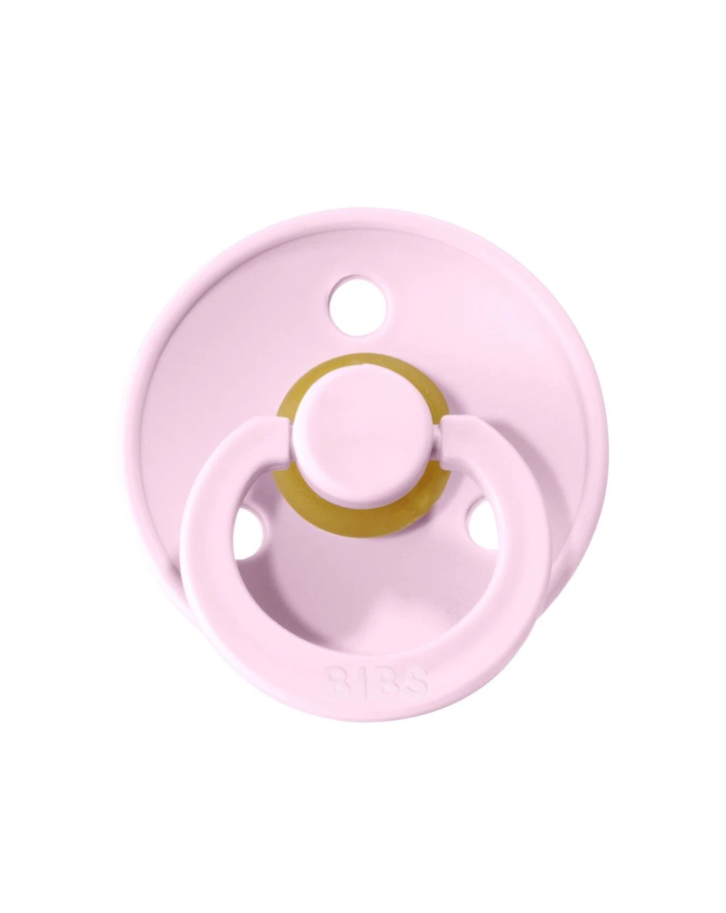 Set 2 Ciucci Tettarella Tonda In Gomma Naturale 0/6 Mesi - Colore Baby Pink E Baby Pink - Bibs 5 Set 2 Ciucci Tettarella Tonda In Gomma Naturale 0/6 Mesi - Colore Baby Pink E Baby Pink - Bibs - immagine 3