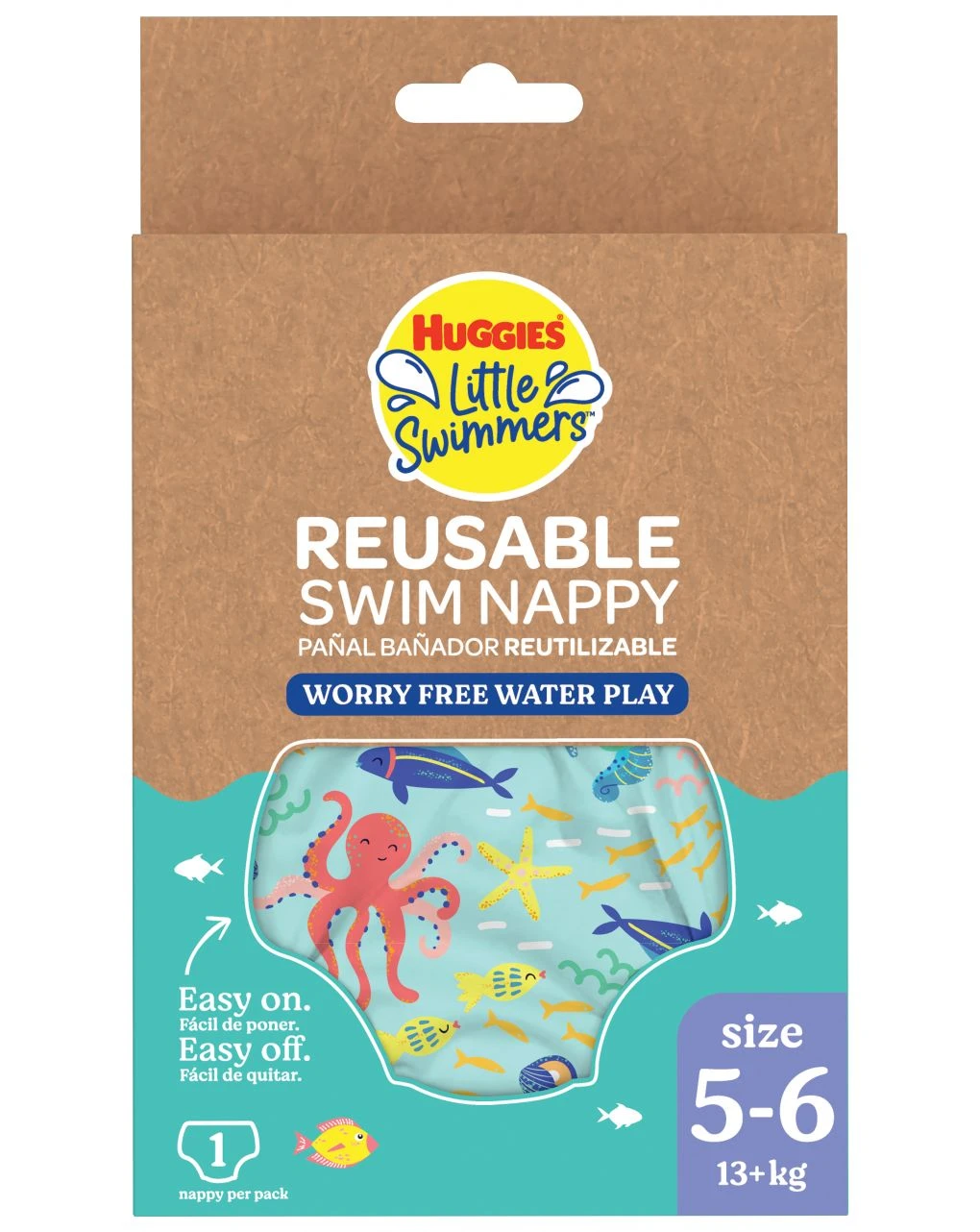Little Swimmers Pannolino Lavabile Tg. L (13+ Kg) - Huggies 3 Little Swimmers Pannolino Lavabile Tg. L (13+ Kg) - Huggies