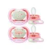 Avent 2 Succhietti Ultra Air Night 6-19m Rosa