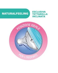 Chicco - Biberon Naturalfeeling Neutro, 0m+, 150 Ml, Flusso Lento -Chicco Shop cdc752a8 xz 000000000000698993 01