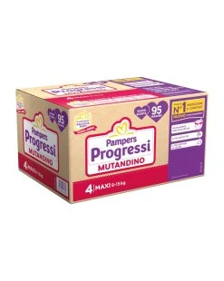 Progressi Mutandino Taglia 4 Maxi Pacco Scorta X95 - Pampers