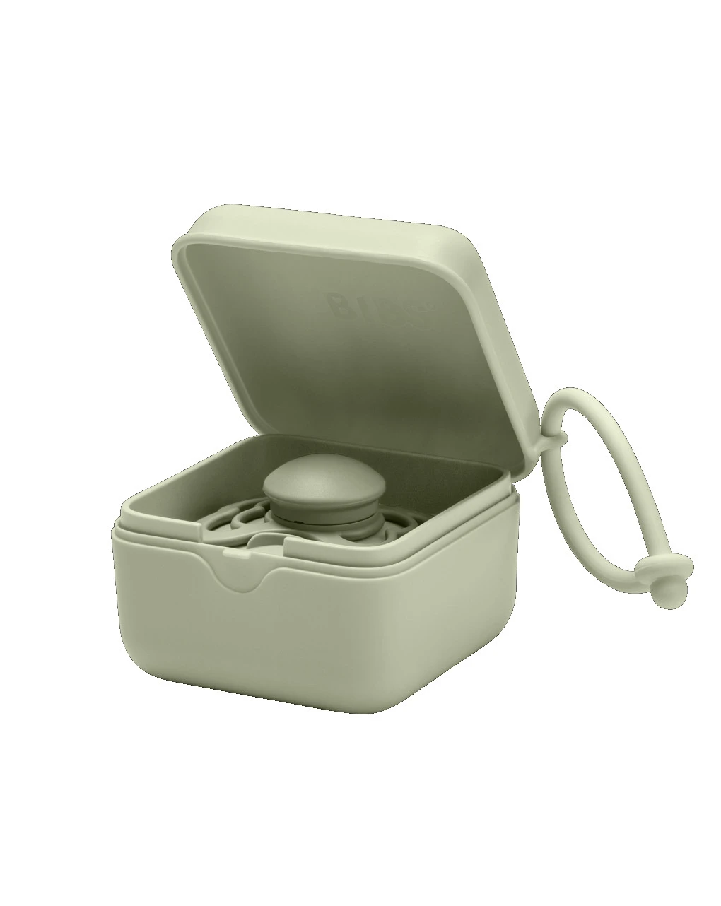 Scatola Porta Ciuccio Salvia - Bibs 5 Scatola Porta Ciuccio Salvia - Bibs - immagine 3