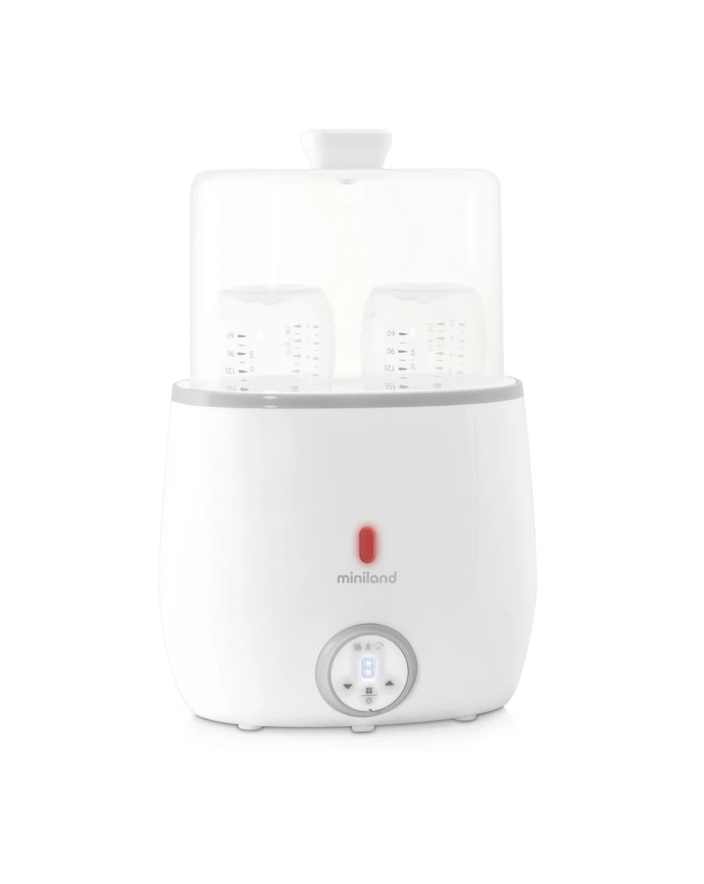 Scaldabiberon + Sterilizzatore Warmy Twin Miniland 3 Scaldabiberon + Sterilizzatore Warmy Twin Miniland