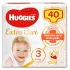 Huggies Pannolini Extra Care Grande Tg. 3 (4-9 Kg) - 40 Pezzi