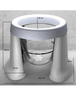 Vaschetta Pieghevole Salvaspazio Rosa - Softtub -Chicco Shop e333958d xz 1282487 4