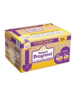 Progressi Scorta Primi Mesi X84 (28+28 Newborn + 28 Mini) - Pampers