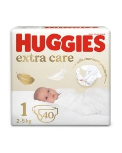 Huggies Extra Care Bebè Grande Tg1 - 40 Pannolini