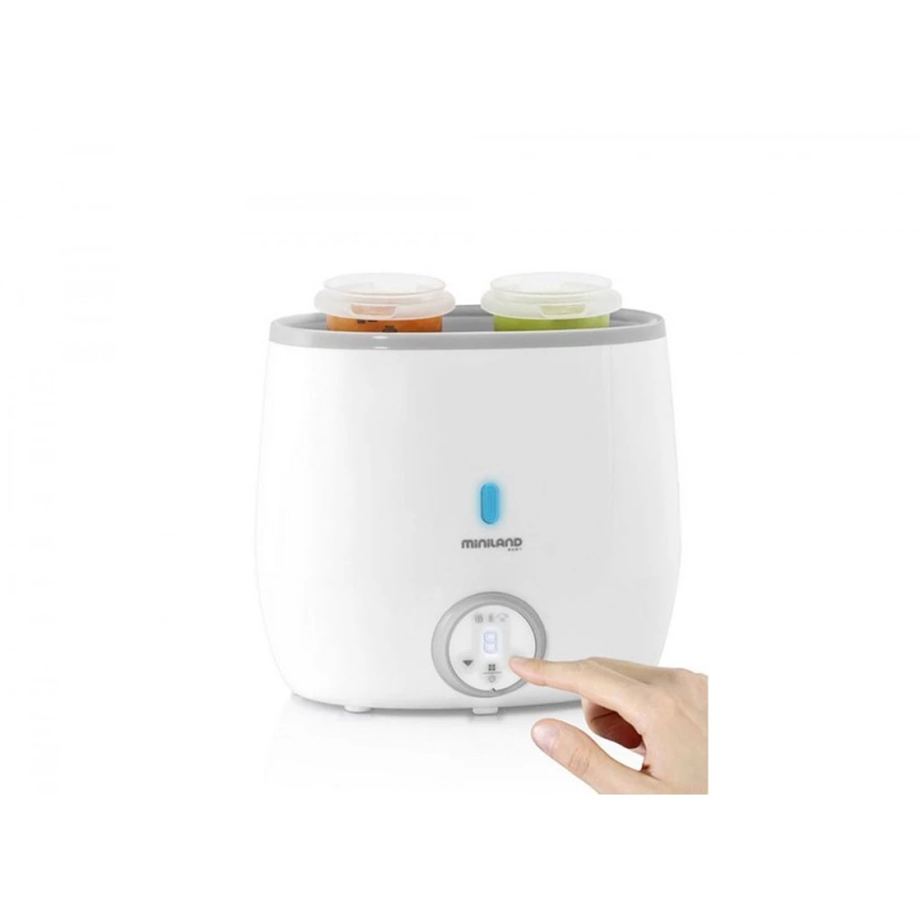 Scaldabiberon + Sterilizzatore Warmy Twin Miniland 4 Scaldabiberon + Sterilizzatore Warmy Twin Miniland - immagine 2