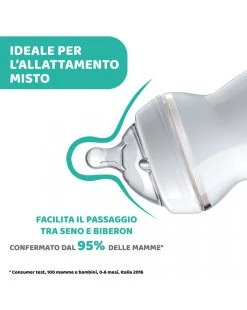 Chicco - Biberon Naturalfeeling Neutro, 2m+, 250 Ml, Flusso Medio 10 Chicco - Biberon Naturalfeeling Neutro, 2m+, 250 Ml, Flusso Medio -Chicco Shop f889d8bb xz 000000000000698994 03
