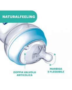 Chicco - Biberon Naturalfeeling Neutro, 0m+, 150 Ml, Flusso Lento -Chicco Shop fbeedfe0 xz 000000000000698993 02